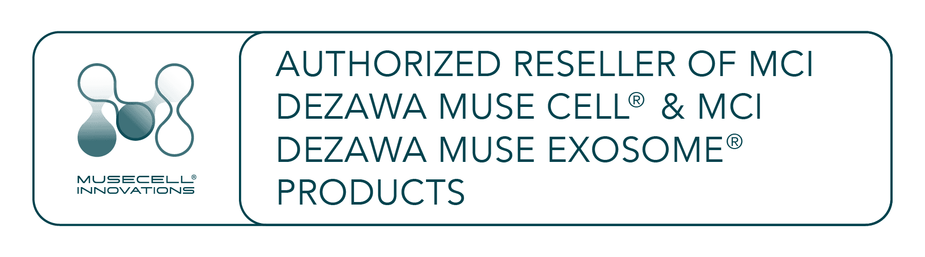 Authorized reseller of MCI Dezawa Muse Cell® and MCI Dezawa Muse Exosome® products, issued by MuseCell Innovations